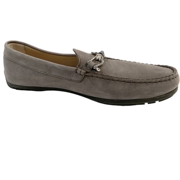 Riomar Hemingway Deck Driver- Slip-On Gray Men's Shoes 11 - Picture 3 of 13